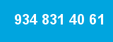 934 831 40 61 934 831 40 61